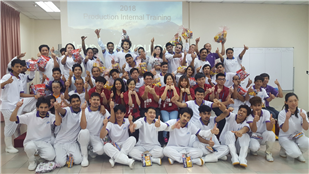 C.I. Food production department internal training-"Improve yourself"